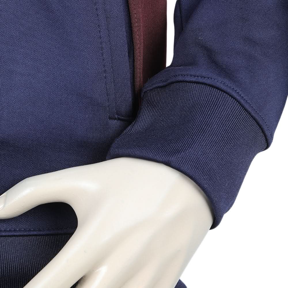 Men's Full Sleeves Fleece Zipper Track Suit - Navy Blue, Men's Track Suits, Chase Value, Chase Value