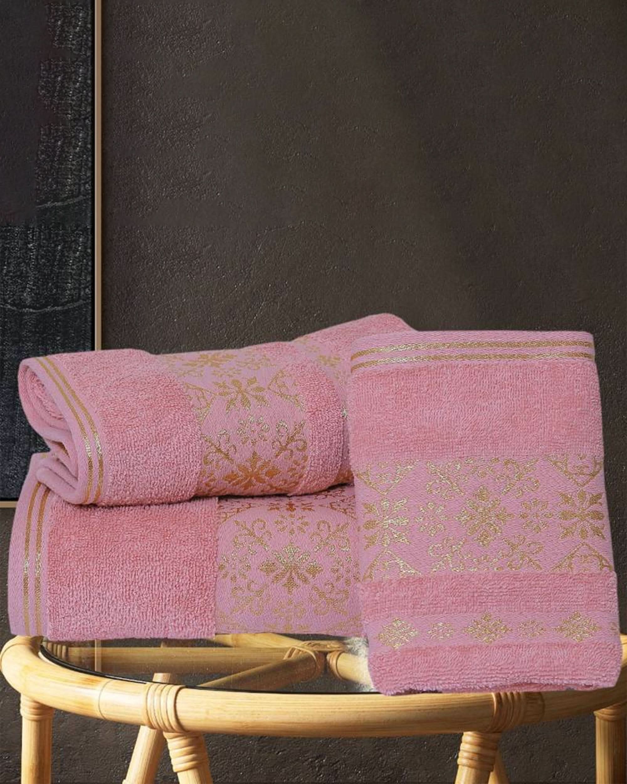 Towel Set 3 Pcs, Bath Towels, Chase Value, Chase Value