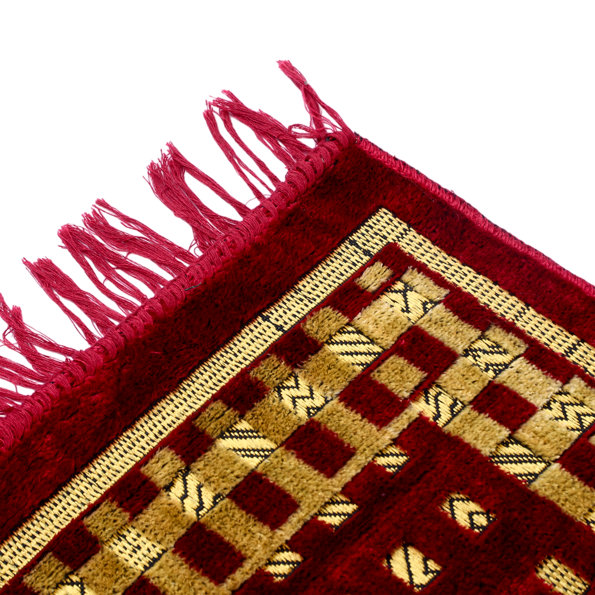 Jae-Namaaz (Prayer Mat) - Red, Prayer Accessories, Chase Value, Chase Value