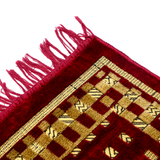 Jae-Namaaz (Prayer Mat) - Red, Prayer Accessories, Chase Value, Chase Value