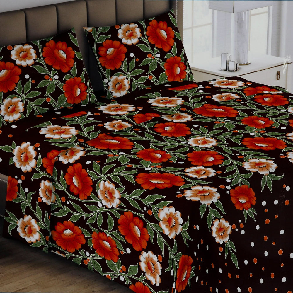 Printed Double Bed Sheet - Multi Color, Double Size Bed Sheet, Chase Value, Chase Value