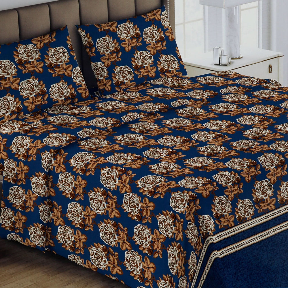 Printed Double Bed Sheet - Multi Color, Double Size Bed Sheet, Chase Value, Chase Value