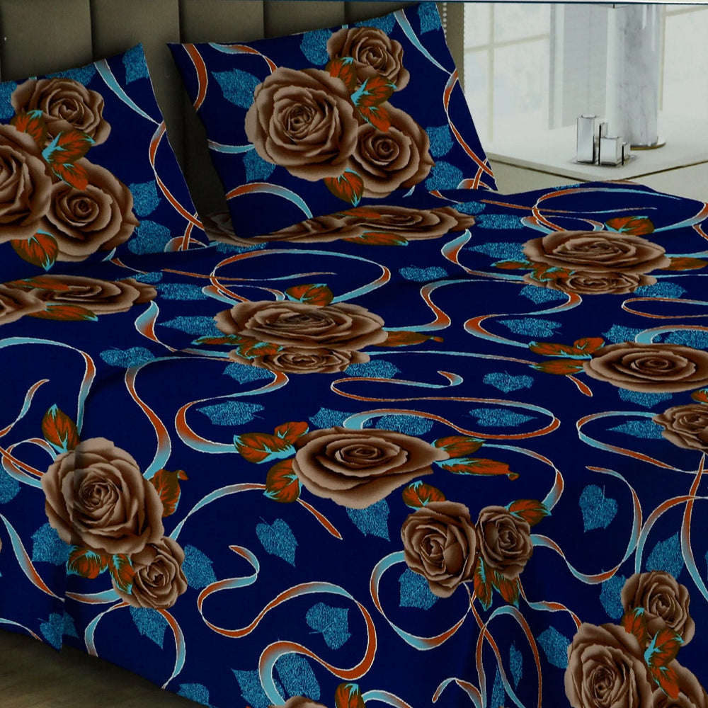 Printed Double Bed Sheet - Multi Color, Double Size Bed Sheet, Chase Value, Chase Value