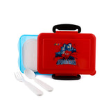 Recta Lunch Box – Lock-Lid Food Container for Fresh & Spill-Free Storage - Red, Tiffin Boxes & Bottles, Chase Value, Chase Value