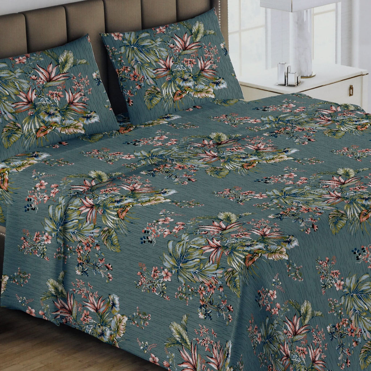 Printed Double Bed Sheet - Multi Color, Double Size Bed Sheet, Chase Value, Chase Value