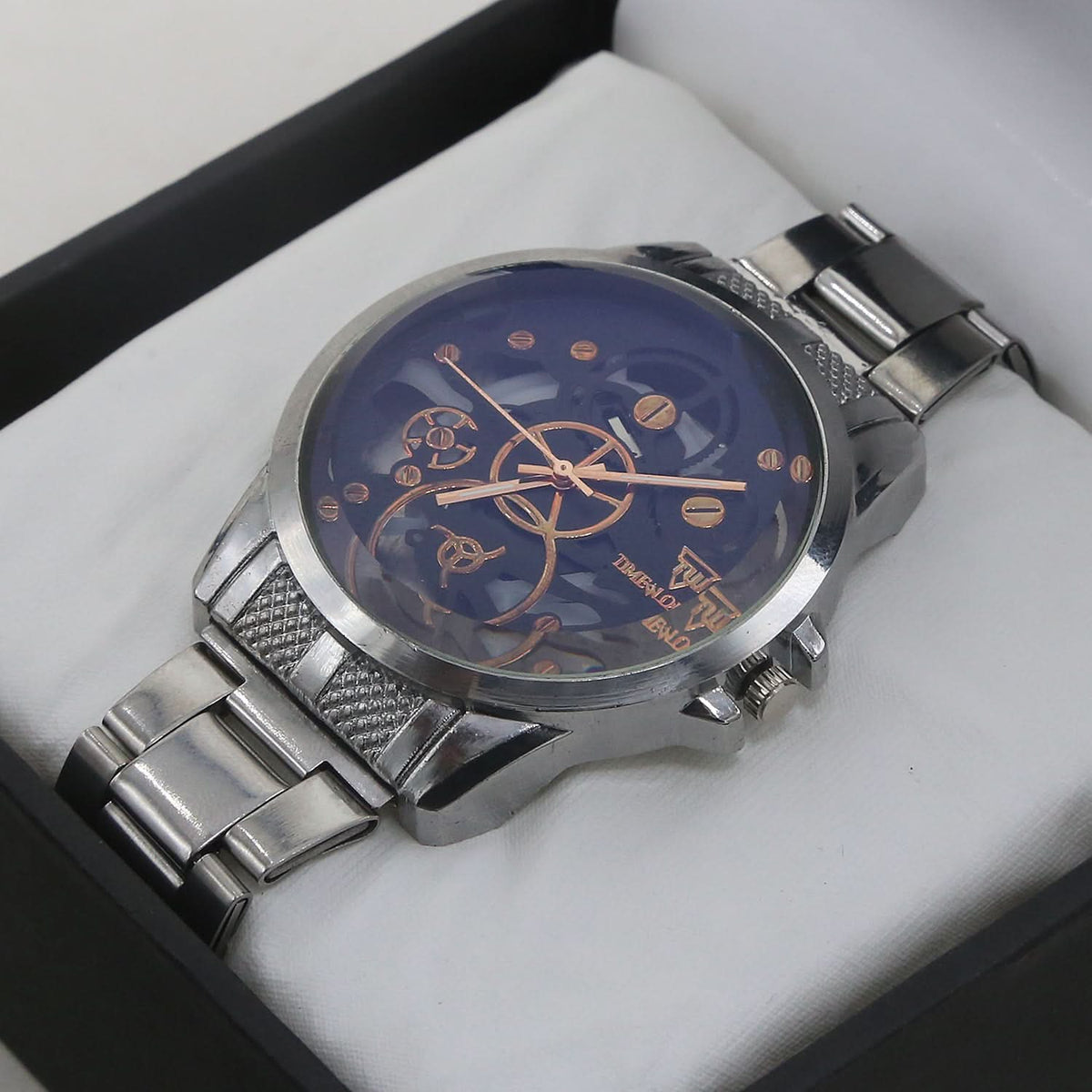 Men's Watch SKT Chain - Silver, Men's Watches, Chase Value, Chase Value