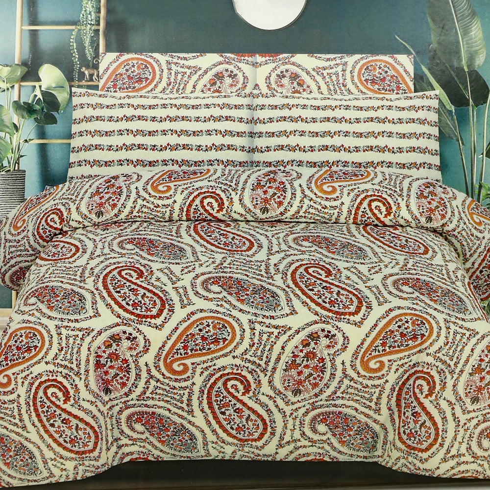 Valuables King Size Polyester Cotton Bed Sheet 90*95 - B3, King Size Bed Sheet, Valuable, Chase Value