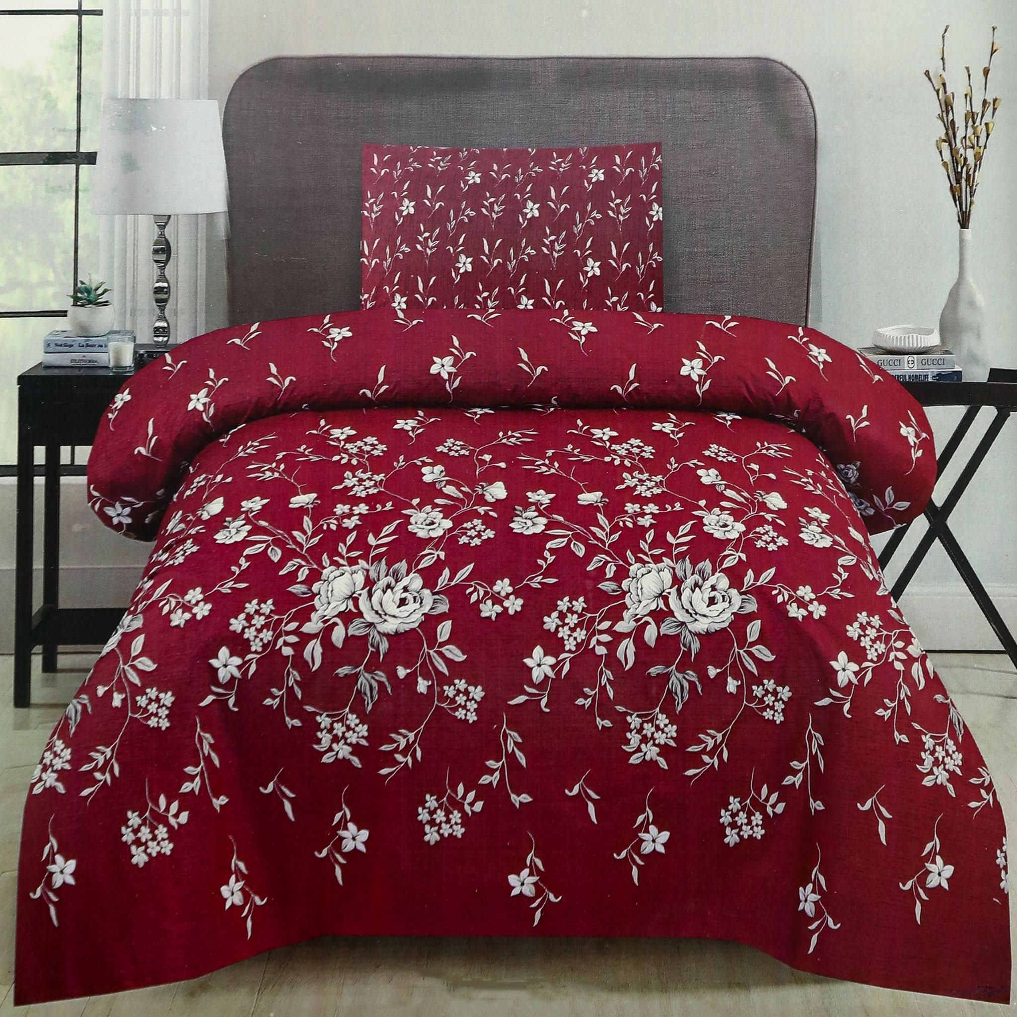 Valuables Single Bed Sheet - Salonika - B4, Single Size Bed Sheet, Valuable, Chase Value