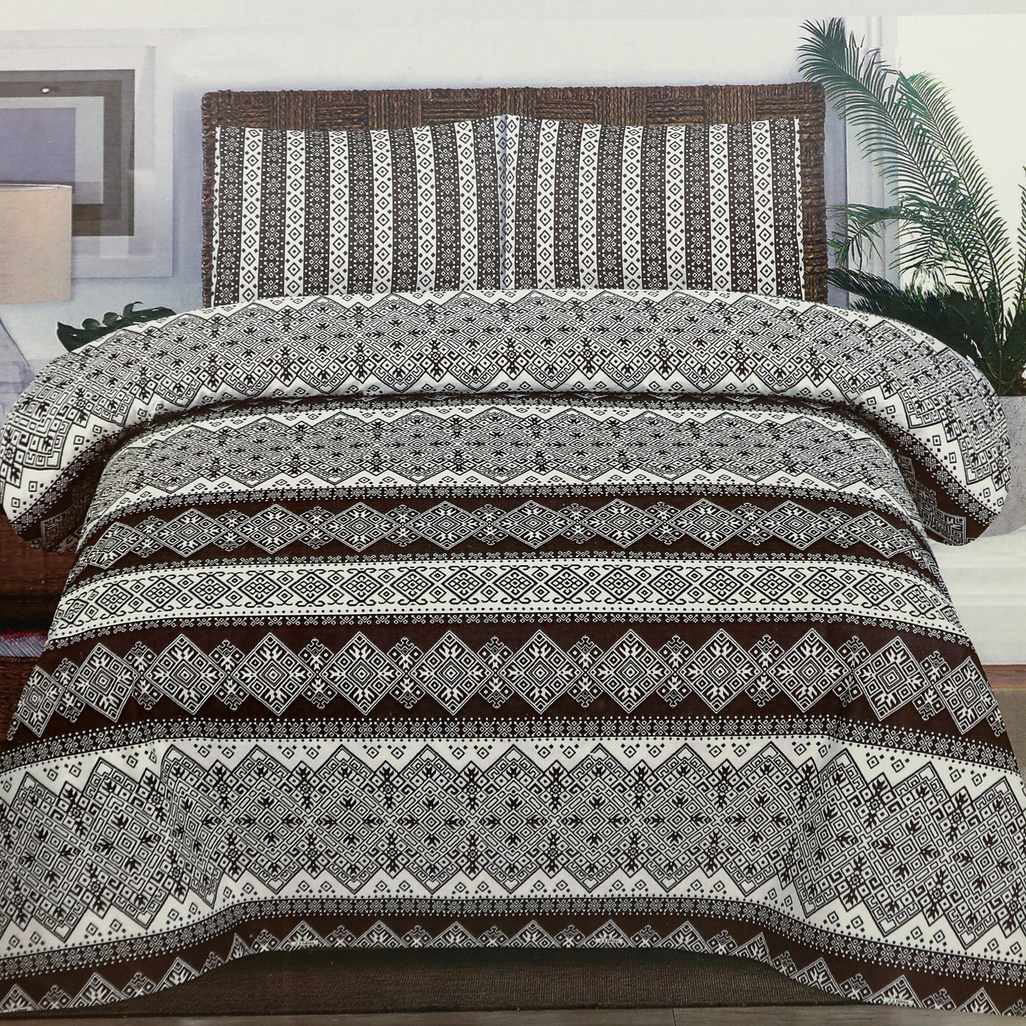 Valuables King Size Polyester Cotton Bed Sheet 90*95 - B5, King Size Bed Sheet, Valuable, Chase Value