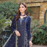 Schick Basant Heavy Chiffon Semi Stitched Embroidered 3Pcs Suit, Women, 3Pcs Shalwar Suit, MI Creation, Chase Value
