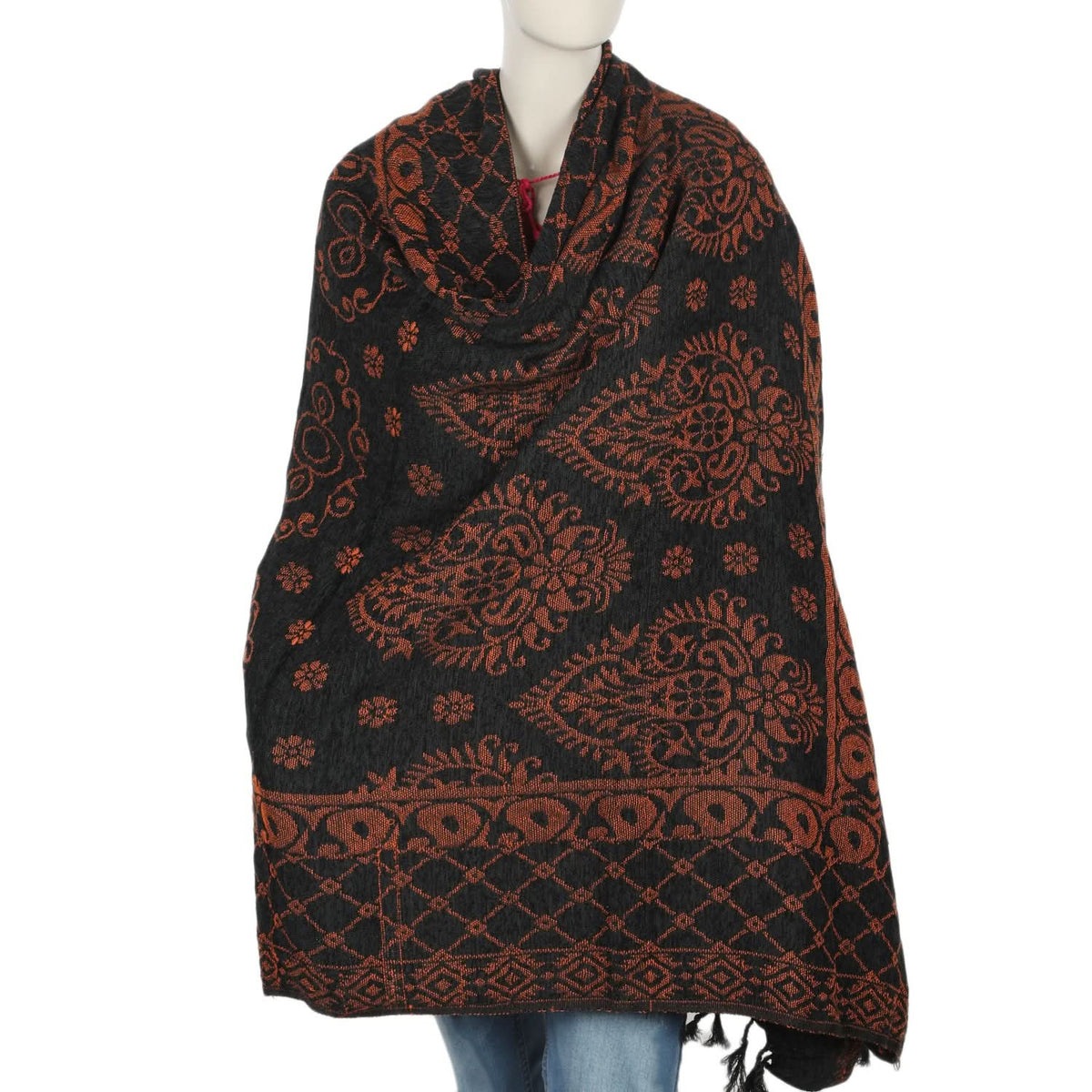Women's Shawl - Black, Women Shawls & Scarves, Chase Value, Chase Value