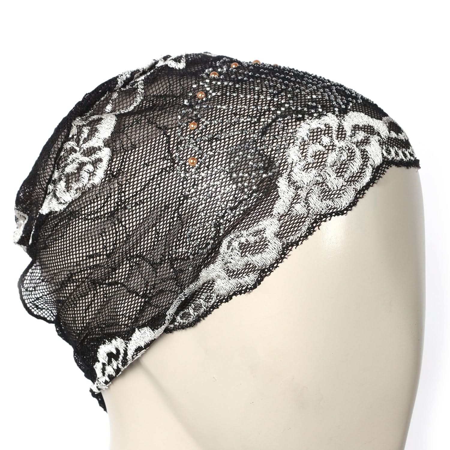 Women's Hijab Cap - Black, Women Hijab Caps, Chase Value, Chase Value