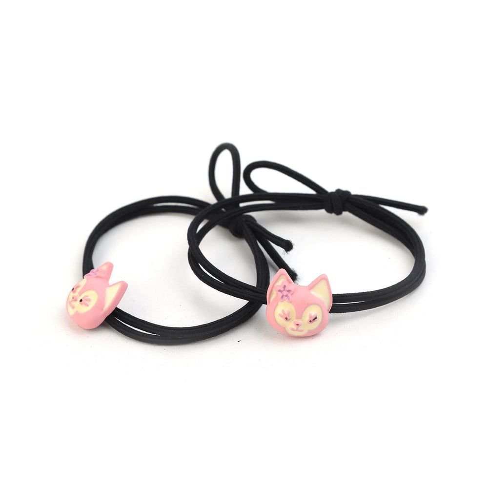 Fancy Hair Pony 2Pcs - Black, Girls Hair Accessories, Chase Value, Chase Value