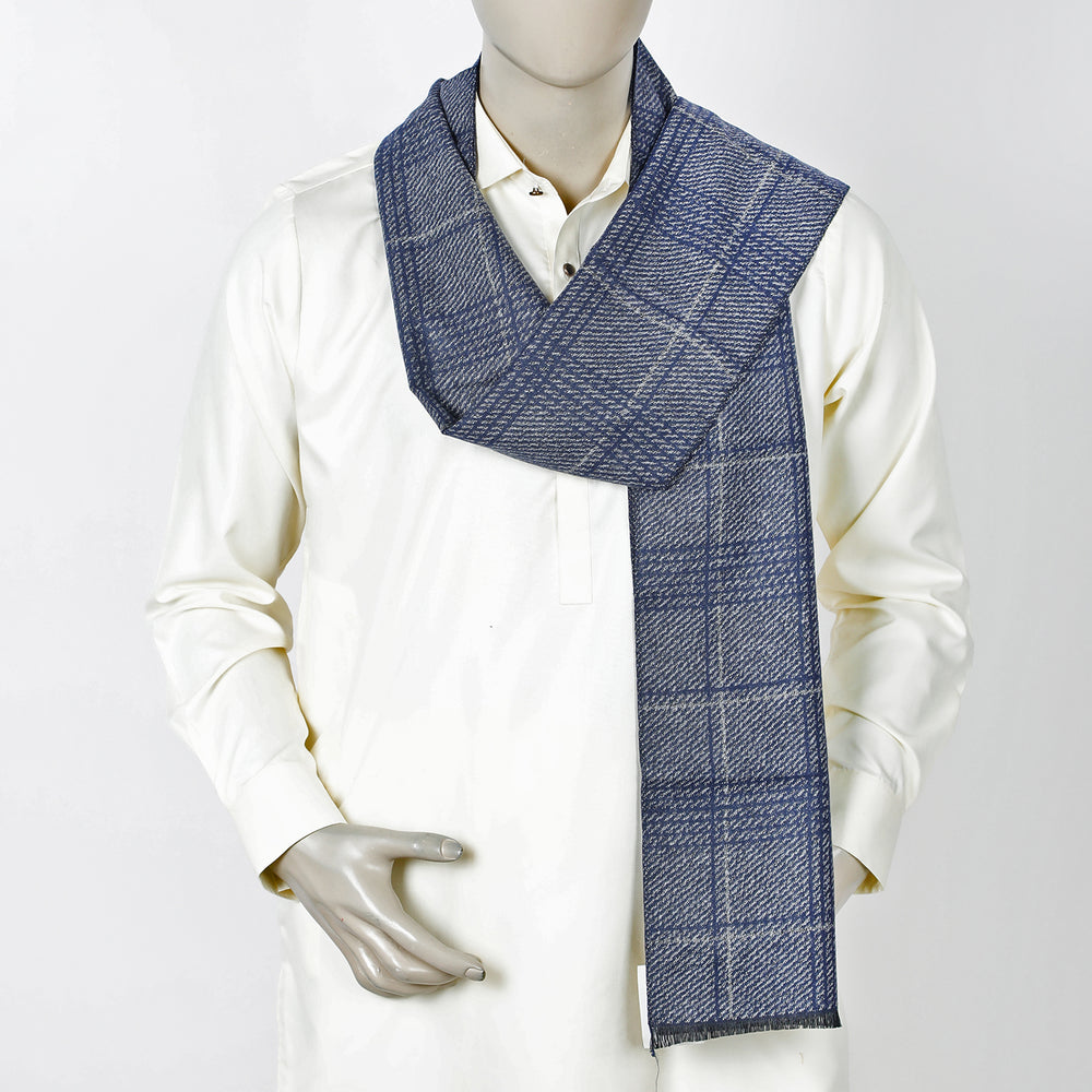 Men's Muffler - Blue, Men's Shawls & Mufflers, Chase Value, Chase Value