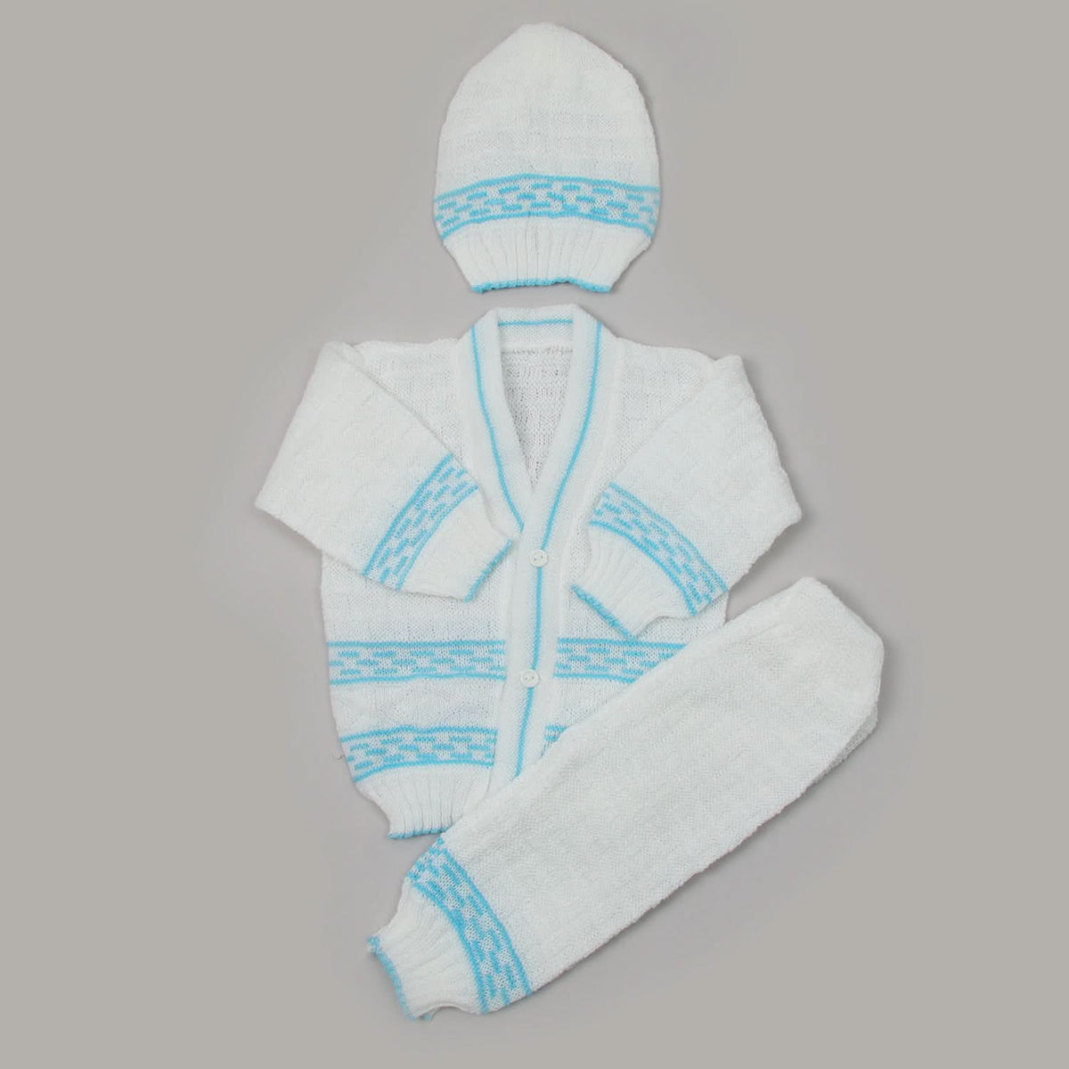 Newborn Boys Full Sleeves Suit - Blue, Newborn Boys Sets & Suits, Chase Value, Chase Value