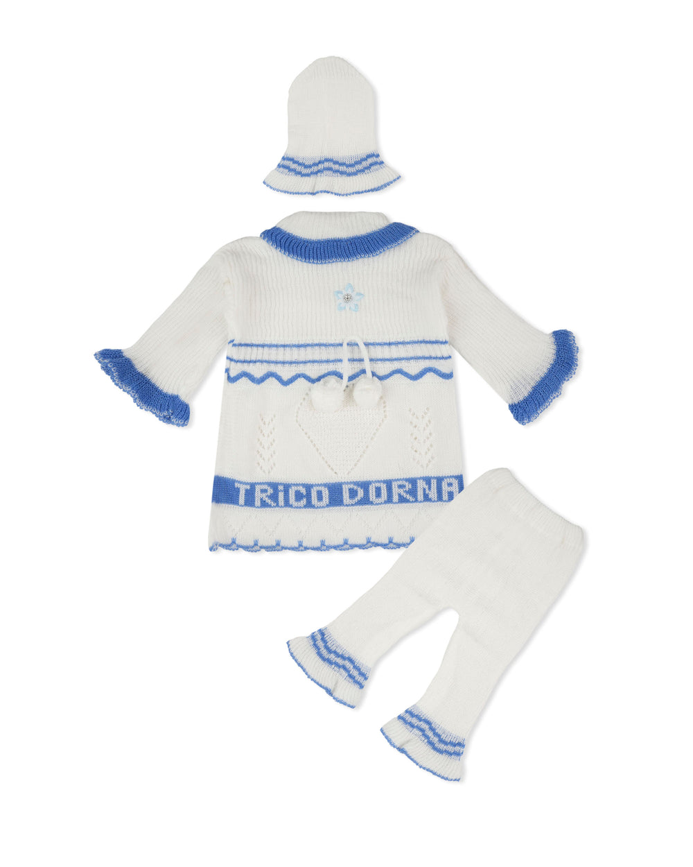 Newborn Girls Irani Suit 3 Piece Set, Newborn Girls Sets & Suits, Chase Value, Chase Value