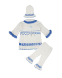 Newborn Girls Irani Suit 3 Piece Set, Newborn Girls Sets & Suits, Chase Value, Chase Value