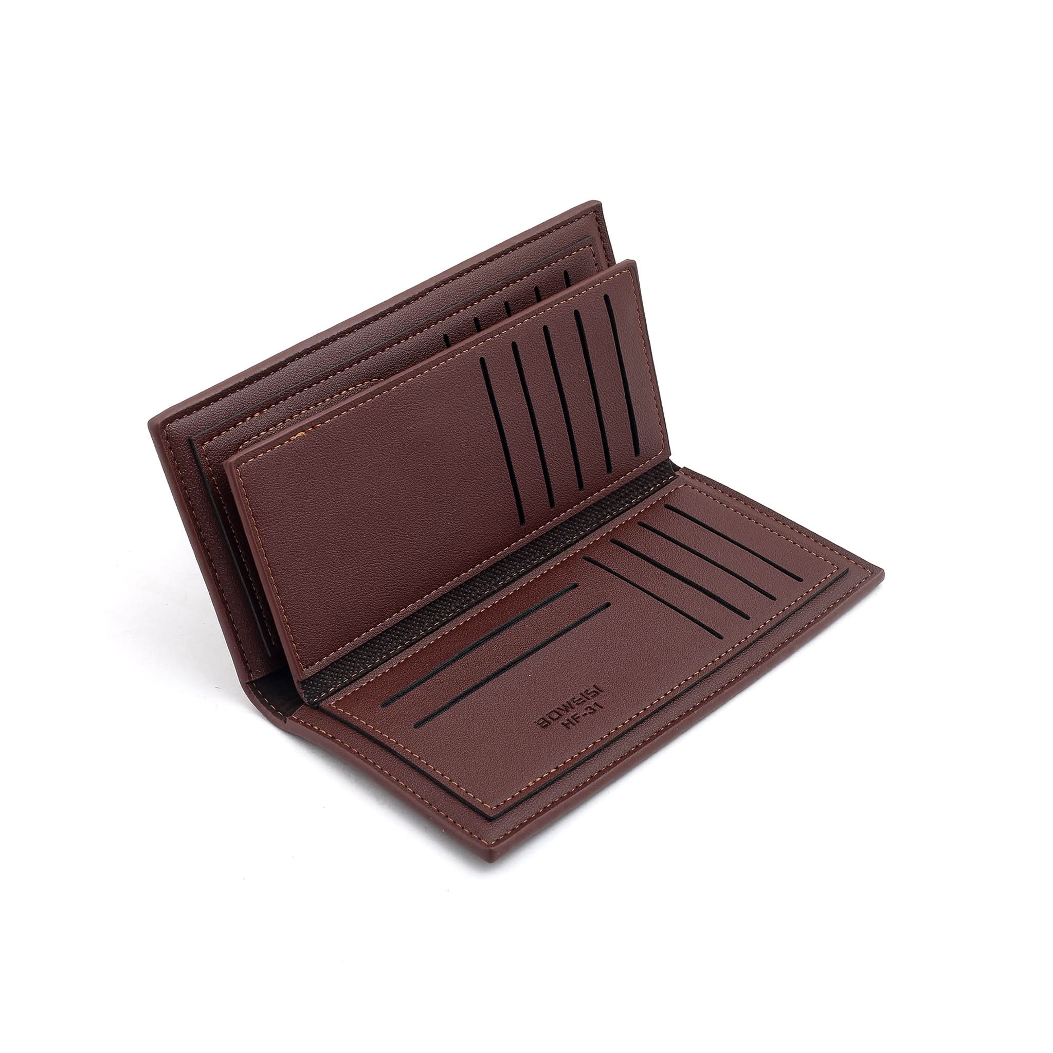 Men's Chequebook Wallet With Box - Brown, Men's Wallets, Chase Value, Chase Value