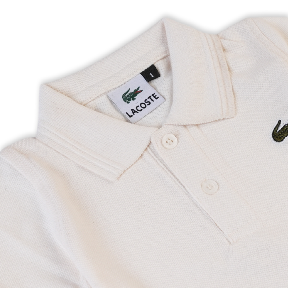 Boy’s Polo T-Shirt – Half Sleeve Smart Casual Tee for Boys - Cream, Boys T-Shirts, Chase Value, Chase Value