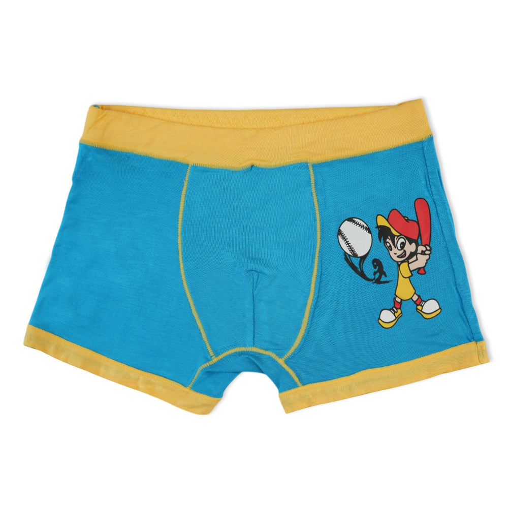 Boys Boxer - Cyan, Boys Underwear, Chase Value, Chase Value