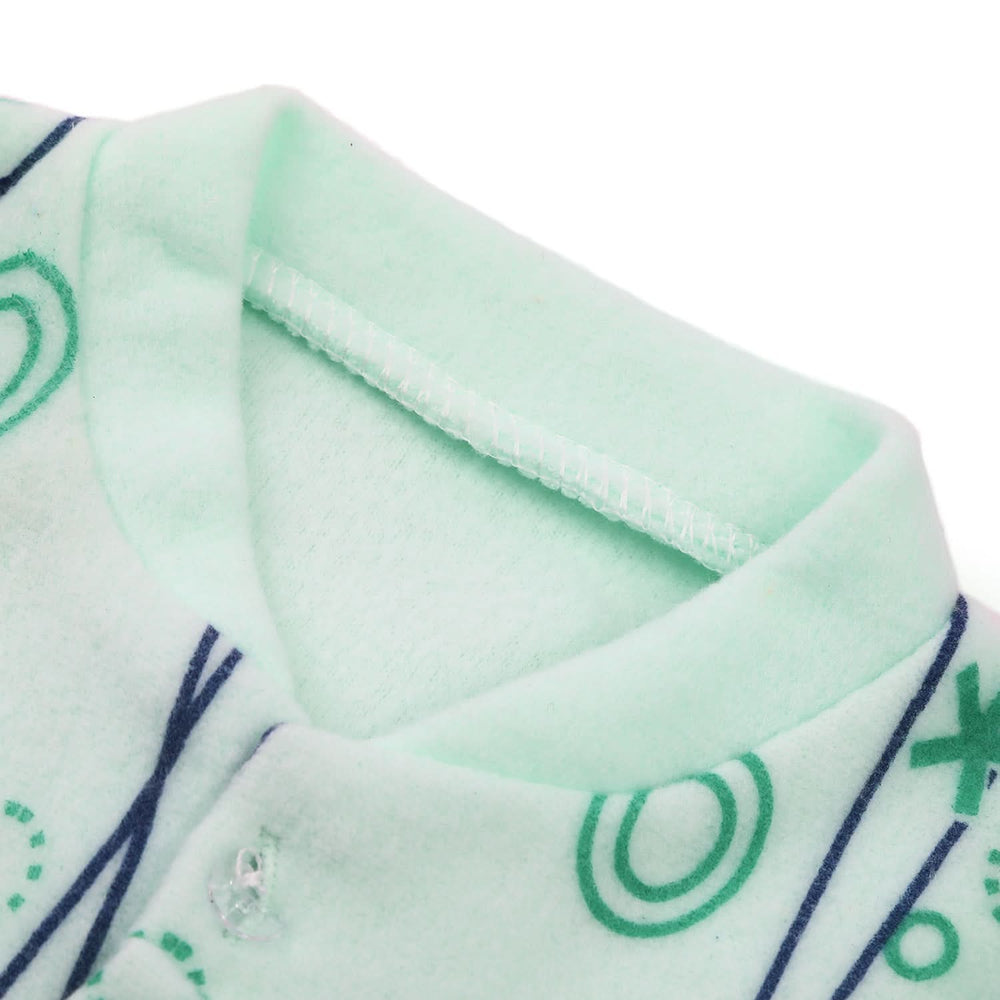 Newborn Boys Full Sleeves Suit - Cyan, Newborn Boys Sets & Suits, Chase Value, Chase Value