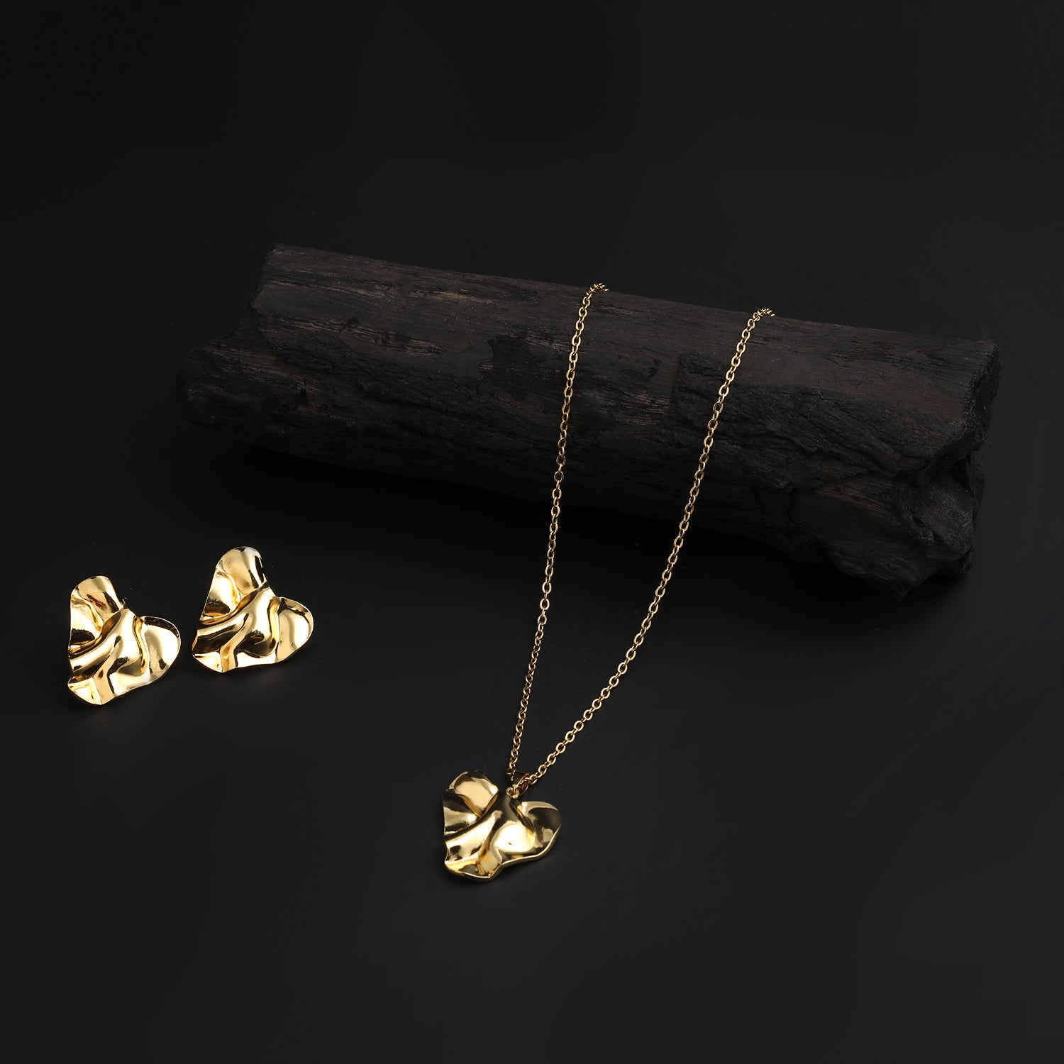 Women's Locket Set - Golden, Women Chains & Lockets, Chase Value, Chase Value