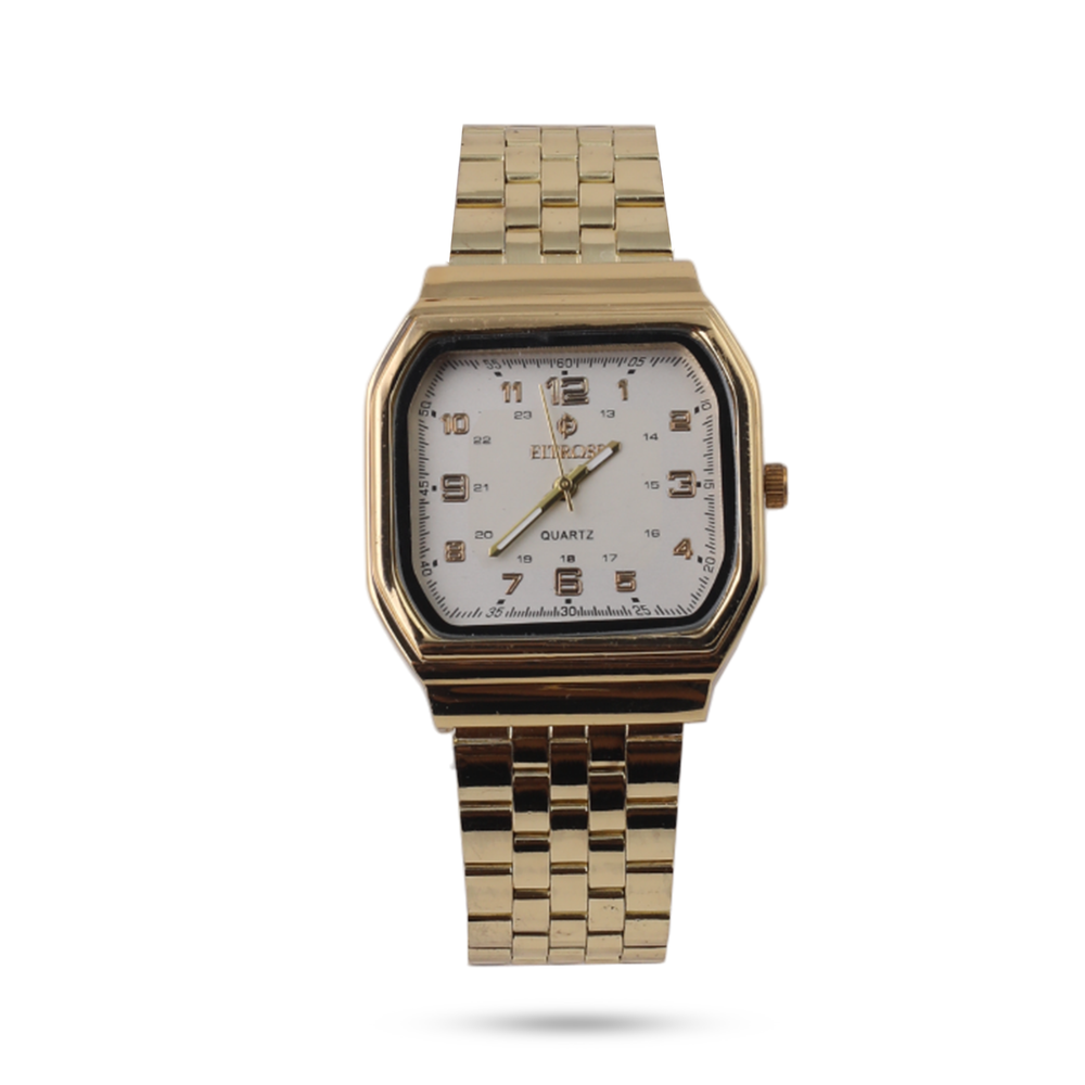 Men's Fitross Chain Watch - Golden, Men's Watches, Chase Value, Chase Value