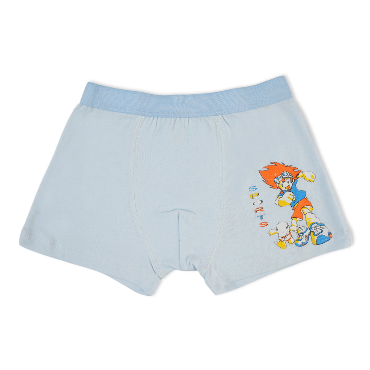 Boys Boxer - Light Blue, Boys Underwear, Chase Value, Chase Value