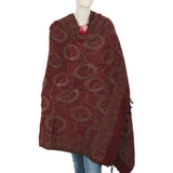 Women's Shawl - Maroon, Women Shawls & Scarves, Chase Value, Chase Value