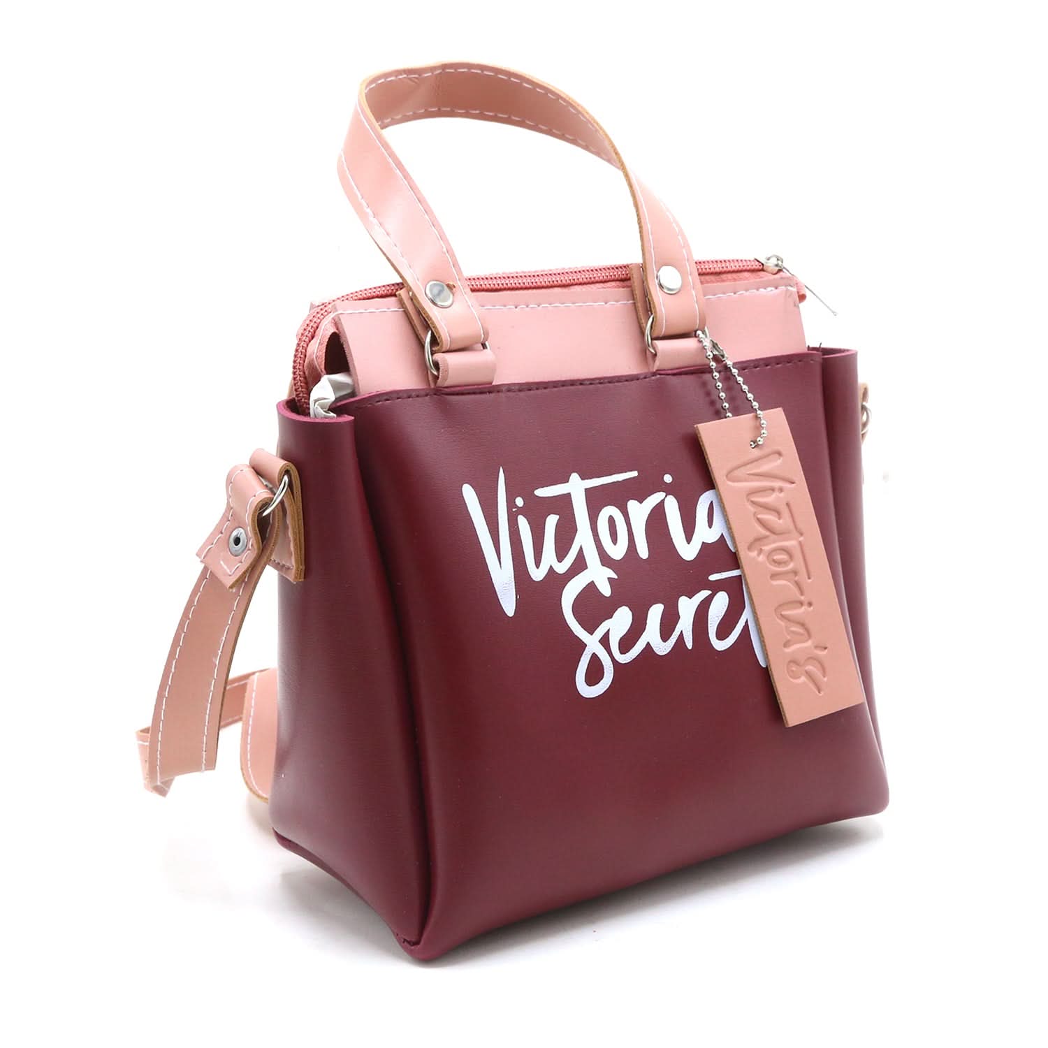 Women's Shoulder Bag - Maroon, Women Bags, Chase Value, Chase Value