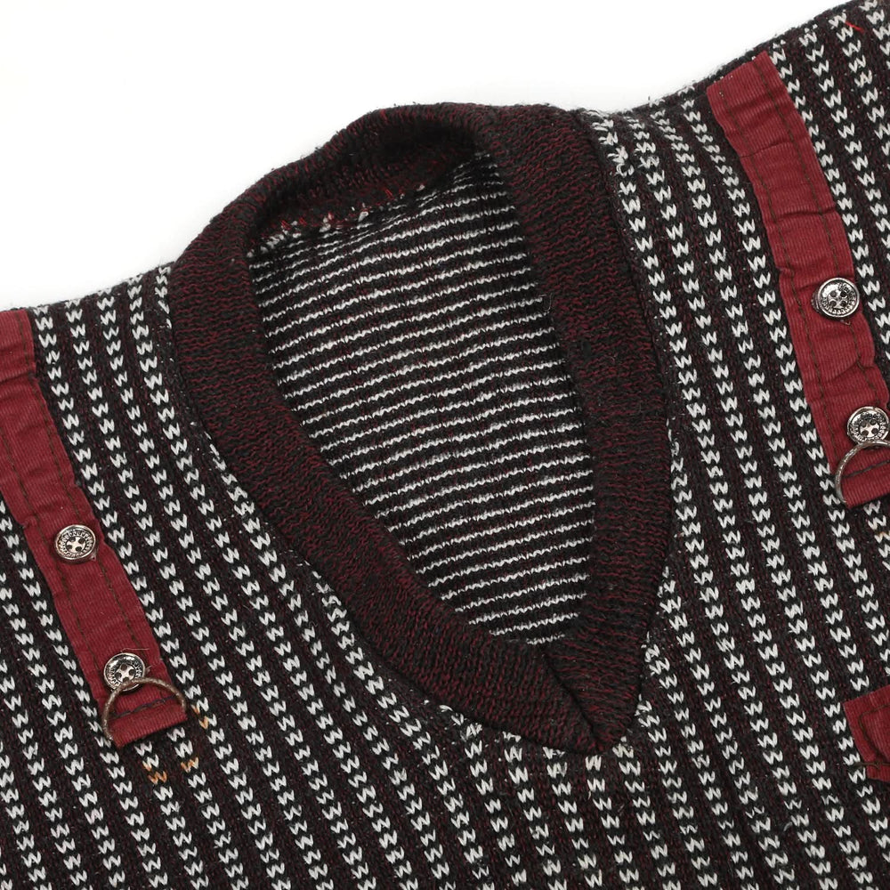 Men's Sleeveless Sweater  - Maroon, Men's Sweater & Sweat Shirts, Chase Value, Chase Value