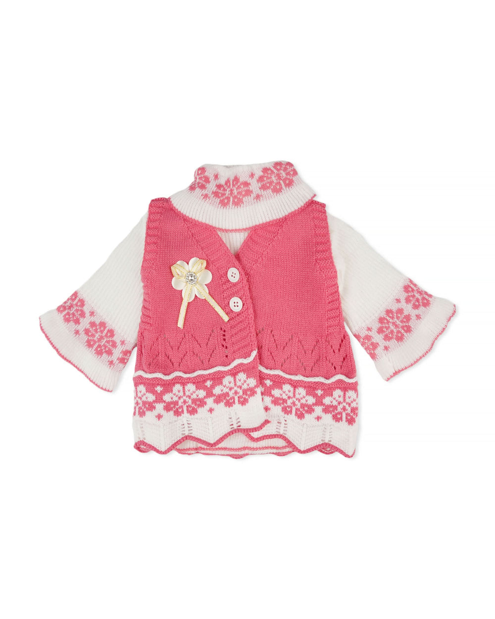 Newborn Girls Irani Suit – 4 Piece Set, Newborn Girls Sets & Suits, Chase Value, Chase Value