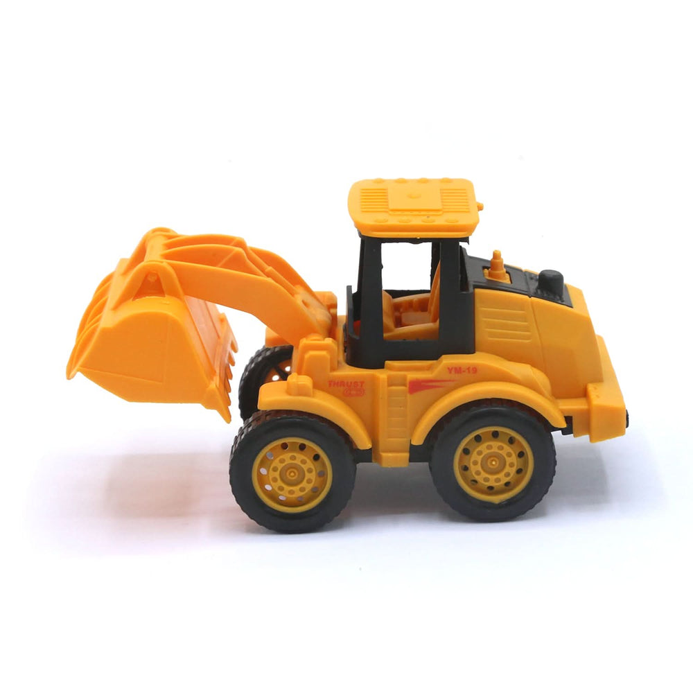 Construction Truck Pull-Back Counter Toy YM-F19 ST-02 - Mustard, Die-cast Model Car, Chase Value, Chase Value