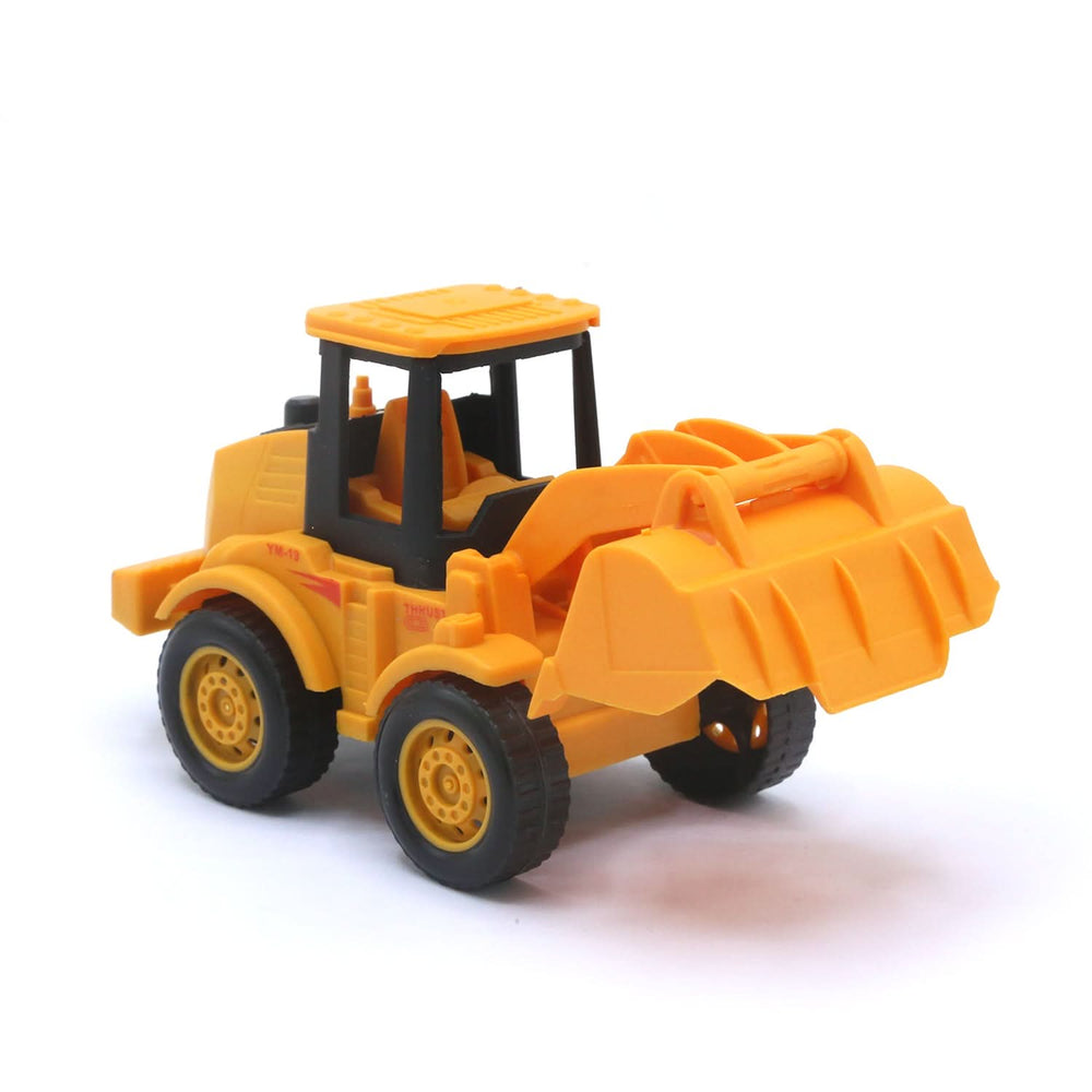 Construction Truck Pull-Back Counter Toy YM-F19 ST-02 - Mustard, Die-cast Model Car, Chase Value, Chase Value