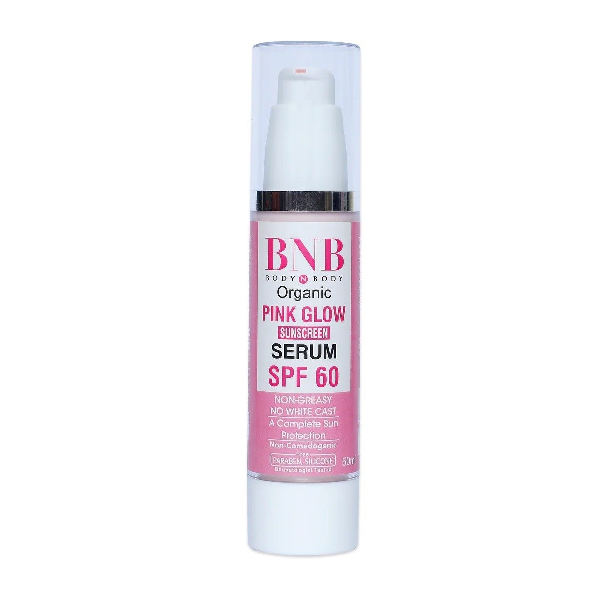 BNB Pink Glow SPF 60 - 50ml, Sunscreens, BNB, Chase Value