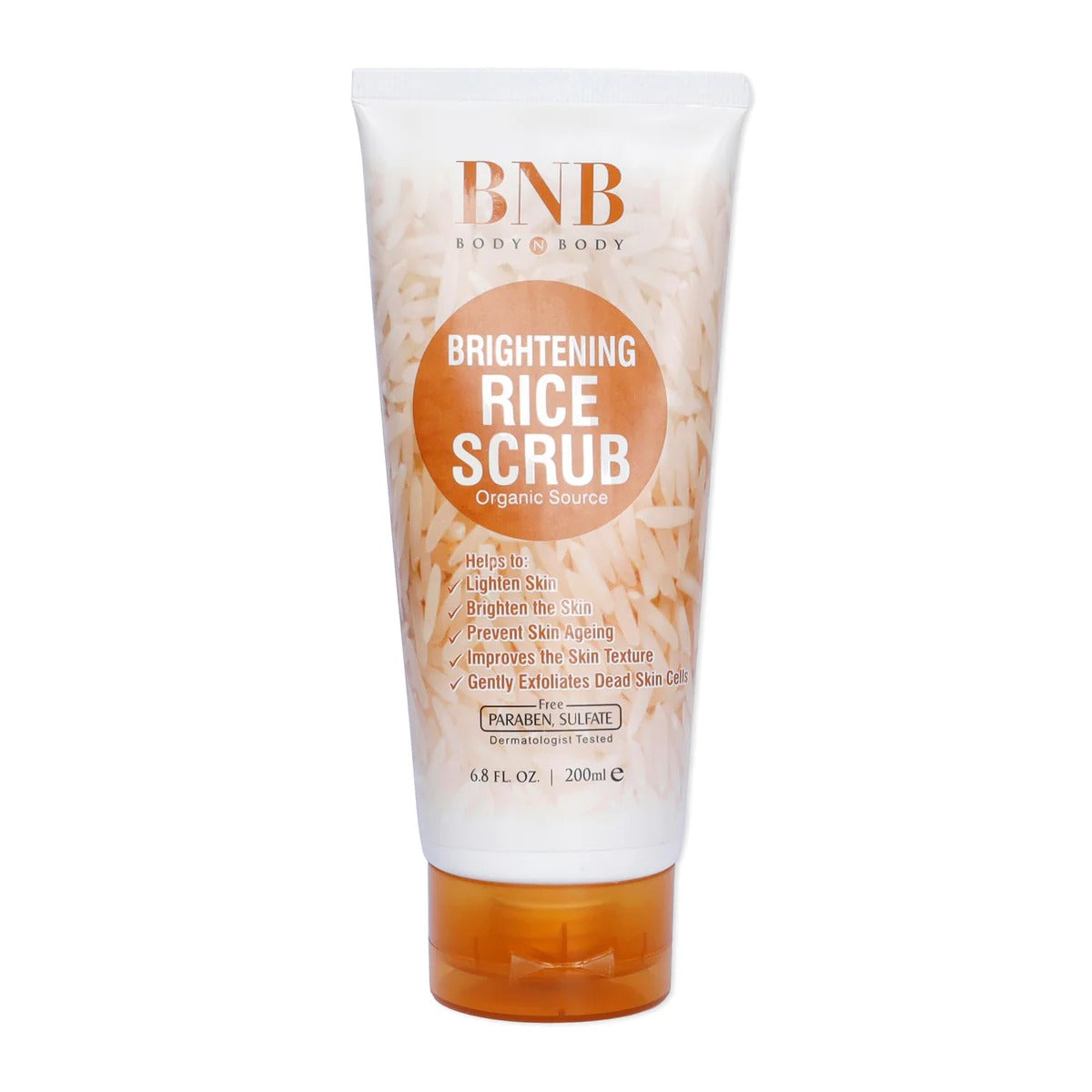 BNB Rice Scrub 200ml, Scrubs, BNB, Chase Value