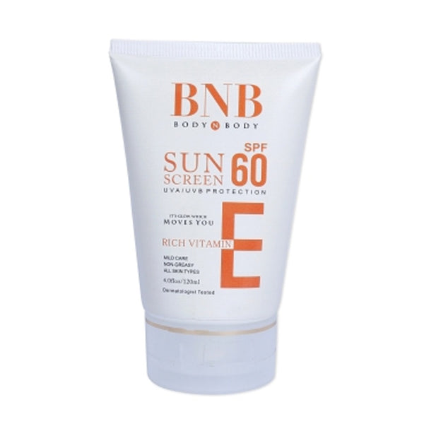 BNB Sunscreen SPF 60 120ml, Sunscreens, BNB, Chase Value