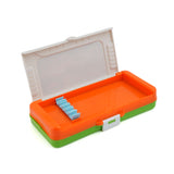 Pencil Box - Orange, Stationery Pouch & Box, Chase Value, Chase Value