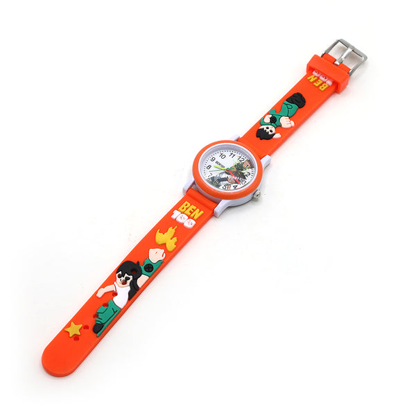 Ben10 Childern Watch - Orange