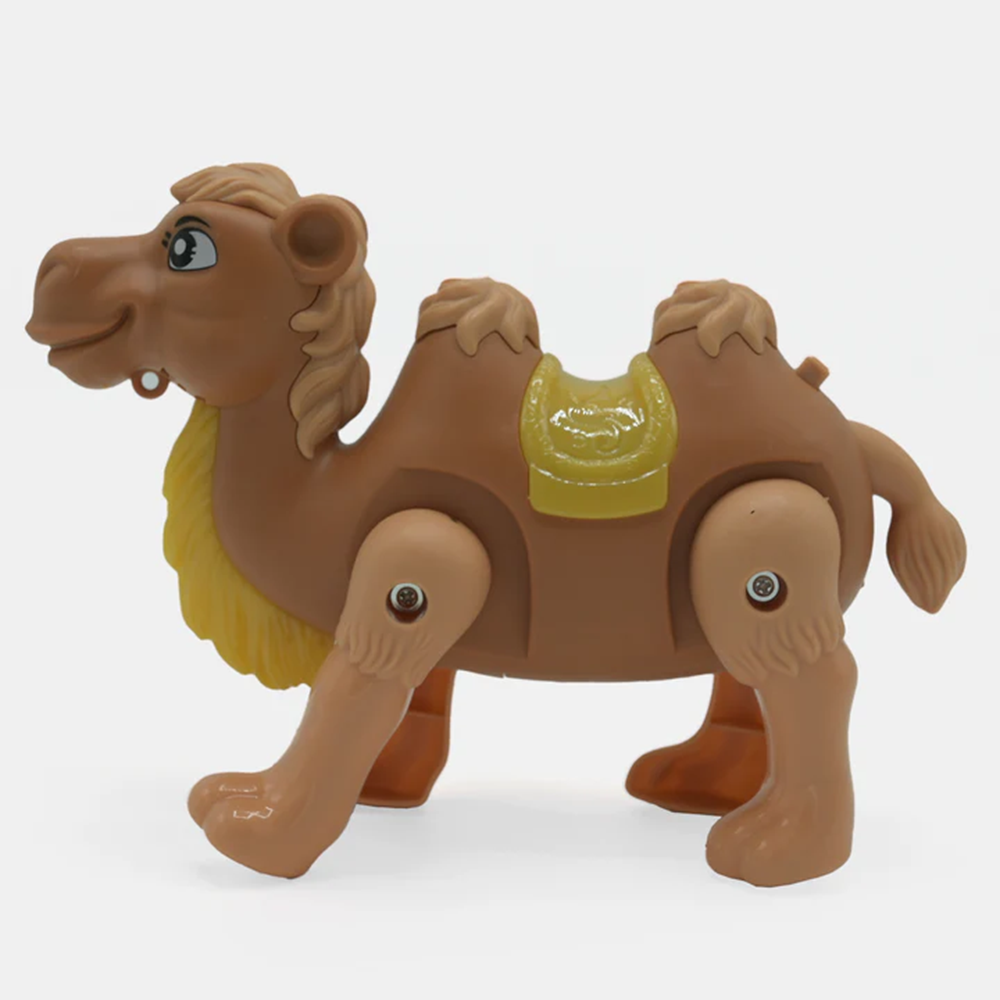 Camel Toy With Light and Music - Brown, Battery Operated Toys, Chase Value, Chase Value