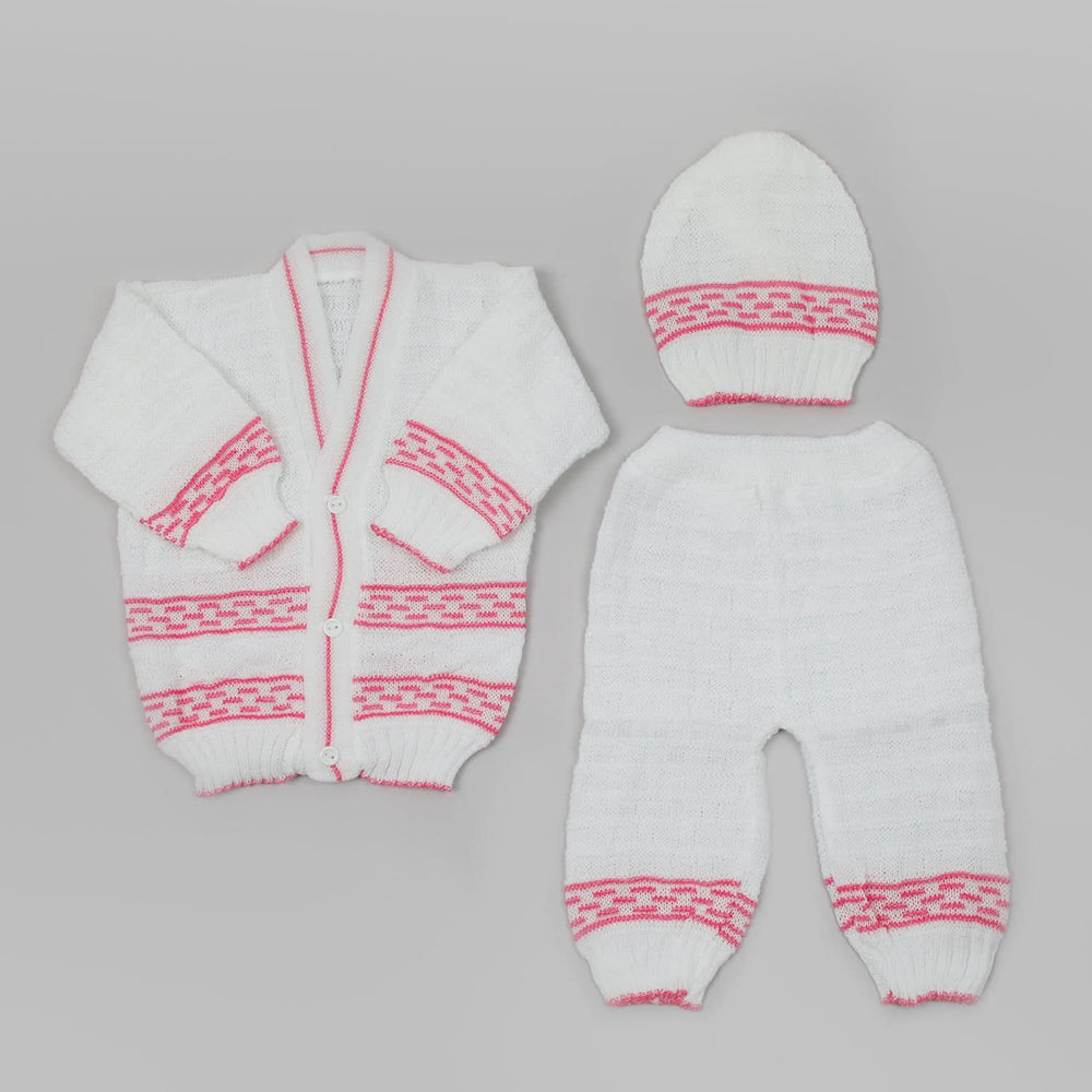 Newborn Boys Full Sleeves Suit - Pink, Newborn Boys Sets & Suits, Chase Value, Chase Value