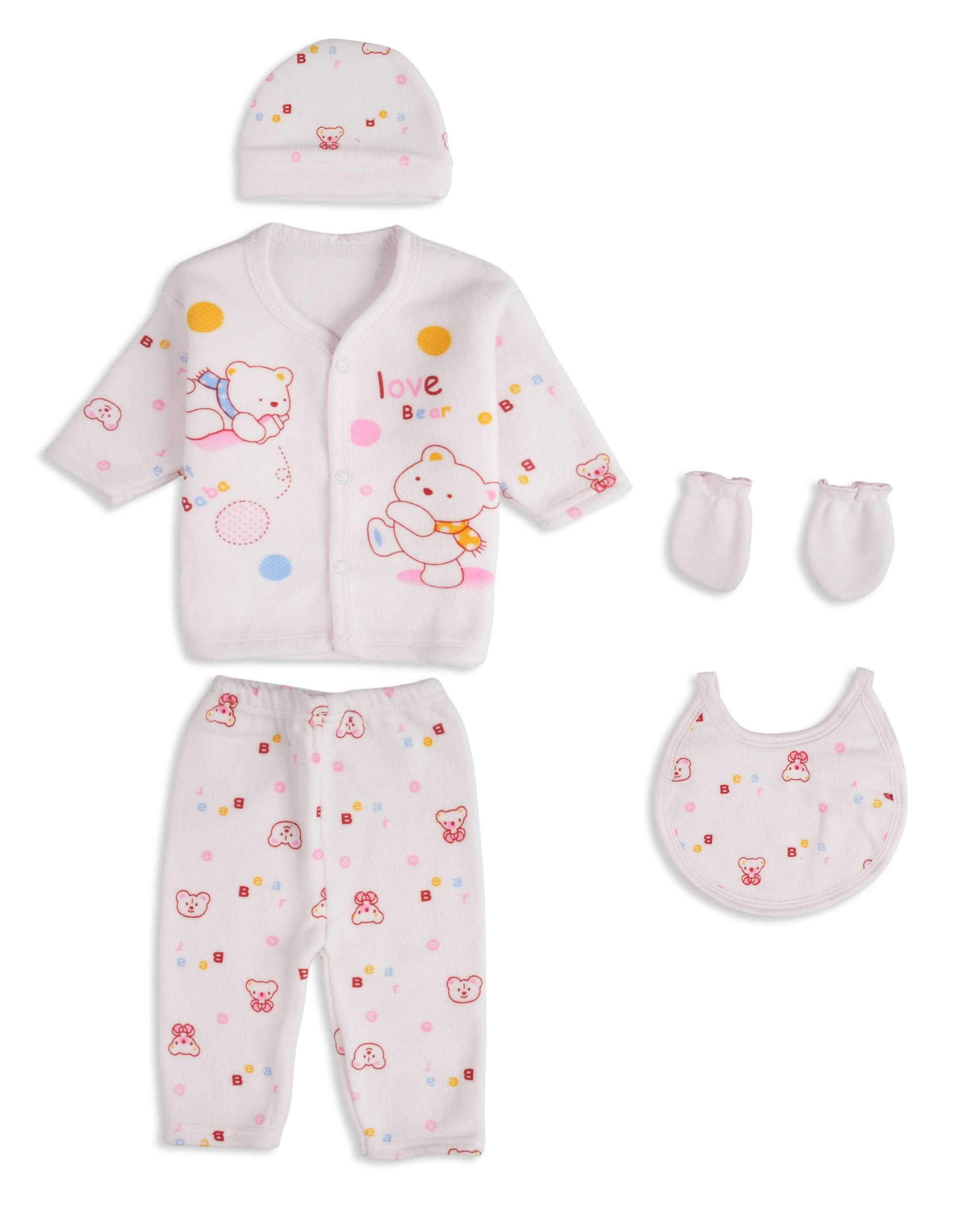 Newborn 5-Piece Set – Print, Newborn Gift Set, Chase Value, Chase Value