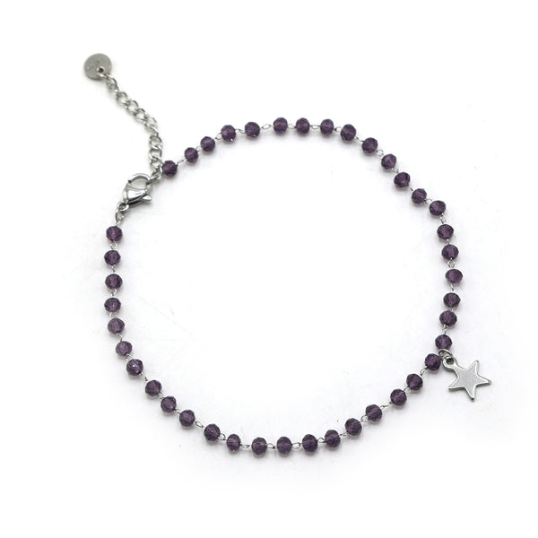 Women's Fashion Anklets - Purple