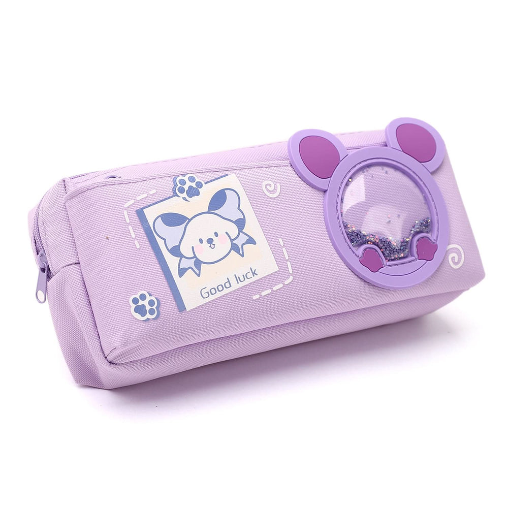 Pencil Pouch Mix Character - Purple, Stationery Pouch & Box, Chase Value, Chase Value