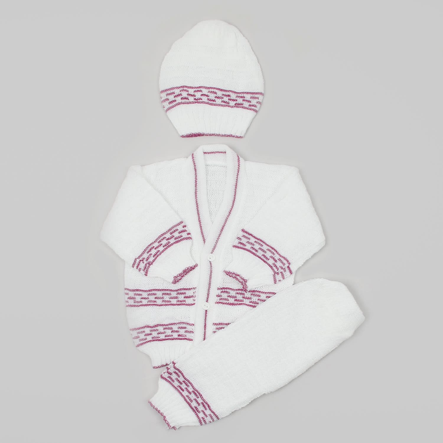 Newborn Boys Full Sleeves Suit - Purple, Newborn Boys Sets & Suits, Chase Value, Chase Value