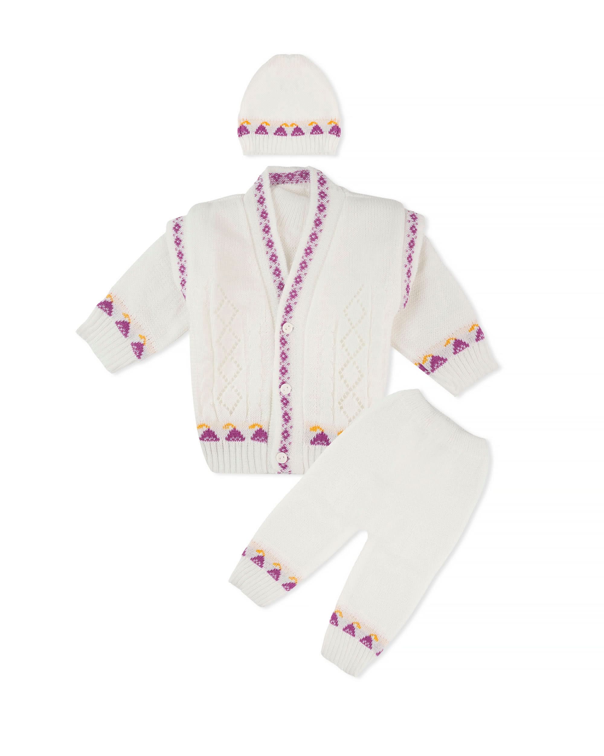 Newborn Boys Irani Suit – 4 Piece Set, Newborn Boys Sets & Suits, Chase Value, Chase Value