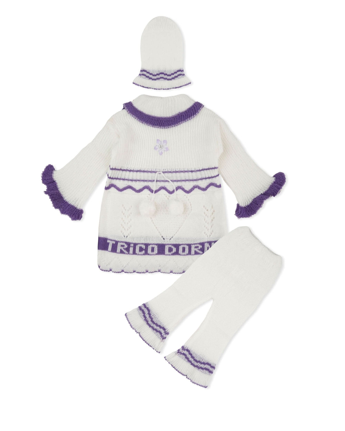Newborn Girls Irani Suit 3 Piece Set, Newborn Girls Sets & Suits, Chase Value, Chase Value