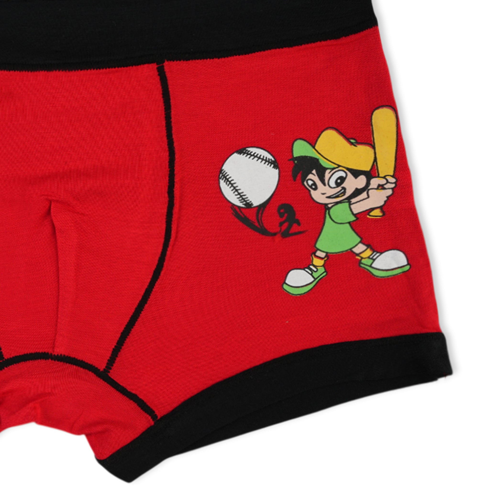 Boys Boxer - Red, Boys Underwear, Chase Value, Chase Value
