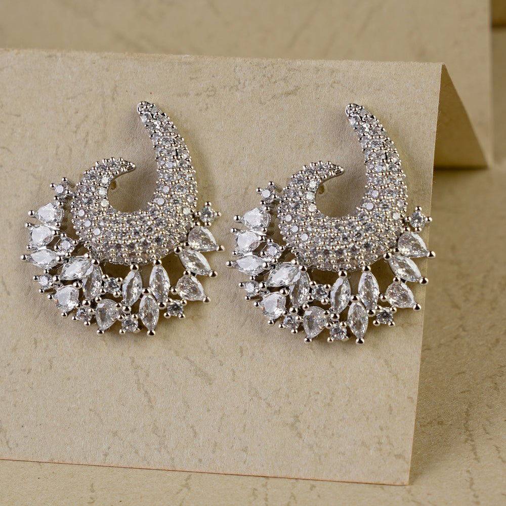 Women's Earring - Silver, Women Earrings & Tops, Chase Value, Chase Value