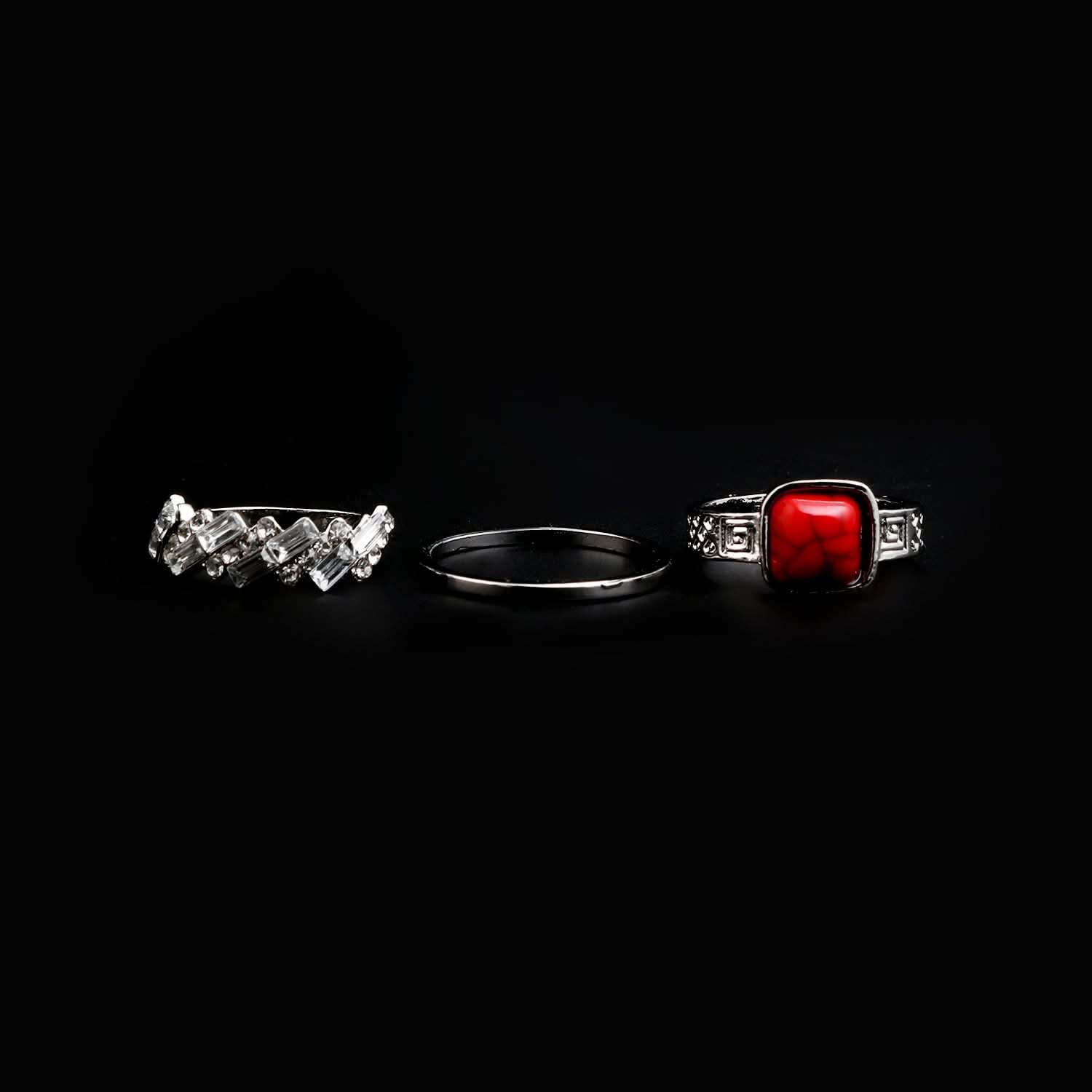 Women's Ring - Silver, Women Finger Rings, Chase Value, Chase Value